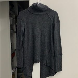 Free People Split Back Turtleneck